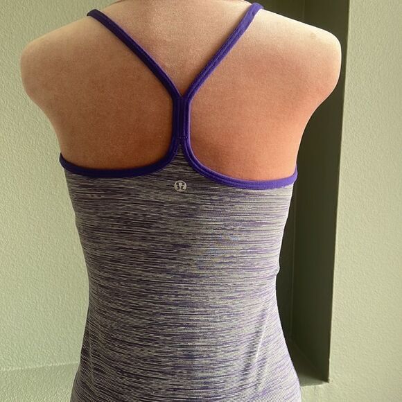 lululemon athletica Purple Strappy Tank Top - Picture 2 of 5